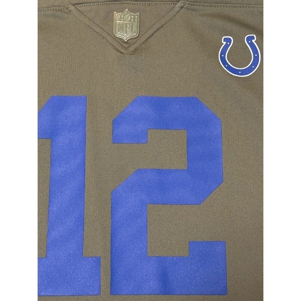 Nike Indianapolis Colts Salute to Service Jersey Boys Large NWOT Andrew Luck